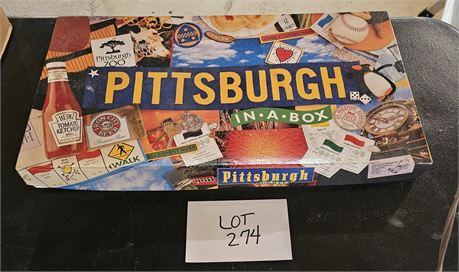 Pittsburgh In A Box Board Game