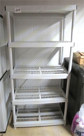 Plastic Storage Shelf