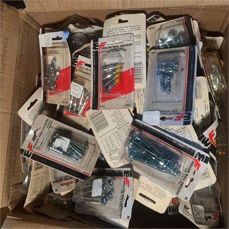 EF Hollow Hammer-Drive Wall Anchor Lot