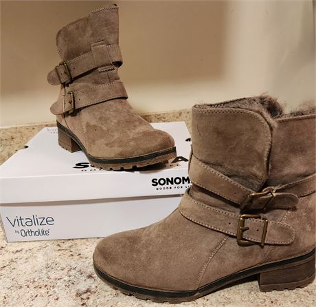 *Like New*  Sonoma Boots~ Ortholite  Size 8.5 Womens