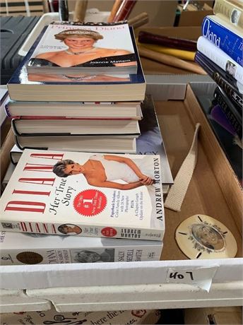 Princess Diana "Di" Of Wales Book Lot