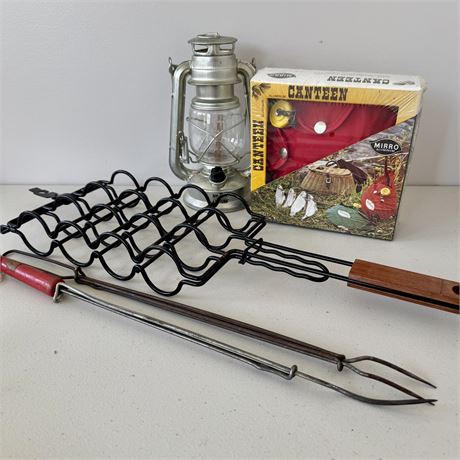 Camping and/or Campfire Gear! New Mirro Canteen and More....