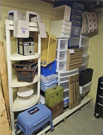 Huge Mixed Storage Lot: All Sizes , Makers & More