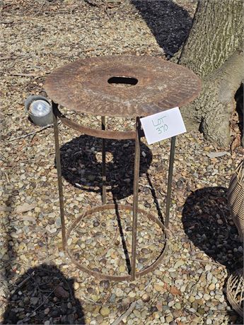 Vintage Plow Cutter Disc/Blade Table