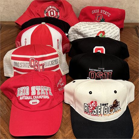 Vintage Ohio State Buckeyes Hats