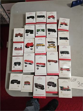 Hallmark Lionel Train Ornaments