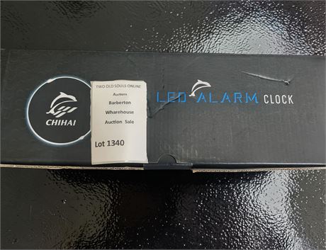 Chihai Kosda LED Digital Alarm Clock In Original Box