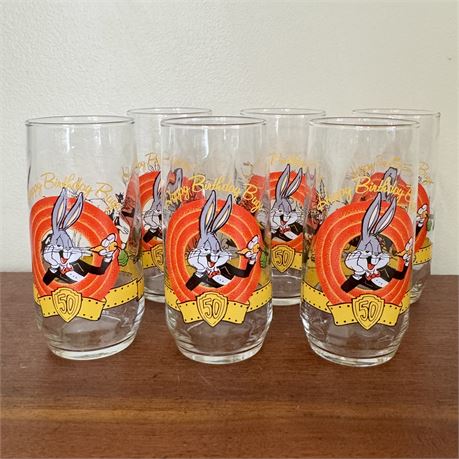 Vintage Looney Tunes Bugs Bunny Character Glasses