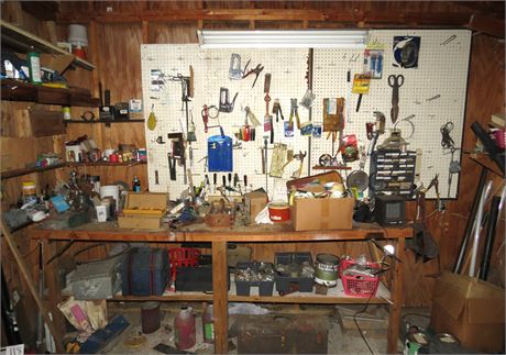 Work Bench Cleanout