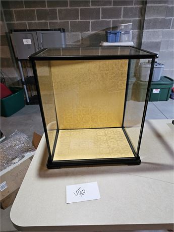 Glass Samurai Display Box Stand