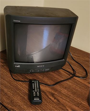 SONY Trinitron TV w/Remote