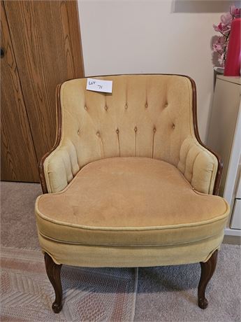 Mustard Yellow Arm Chair