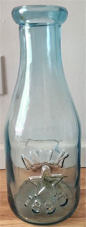 Glass Milk Jar 1890