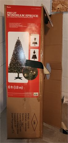 6ft Prelit Tree