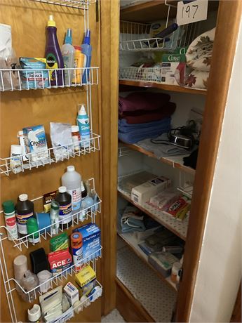 Linen Closet Cleanout/Health & Beauty, First Aid & More