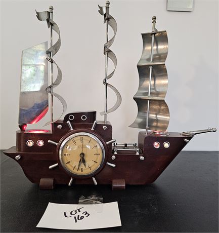 United Wood/Rivet Ship Clock