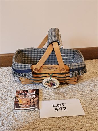 Longaberger 1999 Heartland Woven Memories Basket