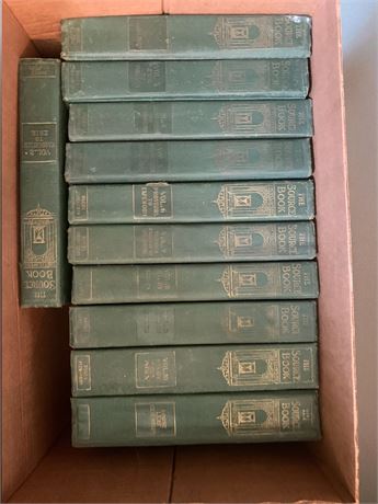 Vintage The Source Book Encyclopedia Set from 1926