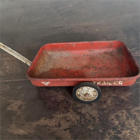 Vintage Red  American Machine and Foundry (AMF) Pedal Tractor Trailer