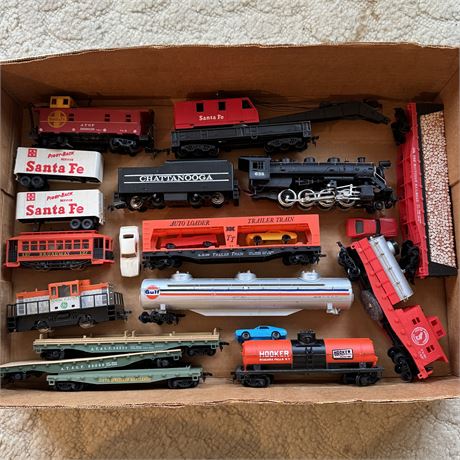 VTG Tyco HO Chattanooga Steam Engine, AHM/Rivarossi GE Cab & MUCH MORE