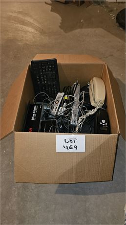 Mixed Electronics Cleanout: Phones, Speakers, Cords & Much More