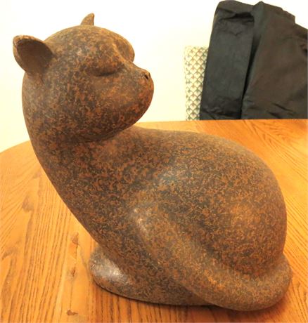 Large Cat Figurine