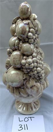 Vintage Ceramic Fruit Topiary