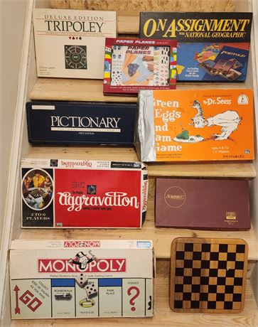 Assortment of Board Games