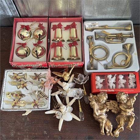 Vintage Ornament Sets - Instruments, Brass, Angels and More