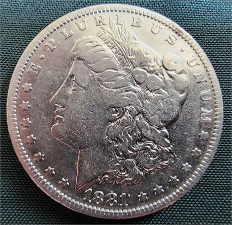 1881-O, Morgan Silver Dollar