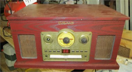 Craig 5 In 1 Turntable System