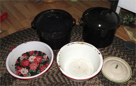 Enamelware, Canning Pots