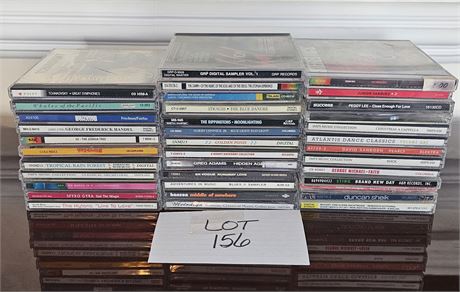 Mixed CD Lot- Artist, Style & Age Vary