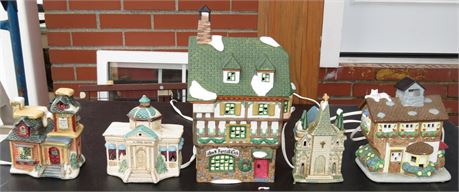 Christmas Village Buildings