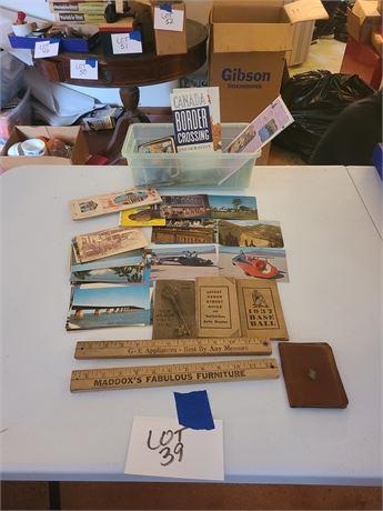 Vintage Postcard Lot : Different Cities/Themes/Vintage Rulers & More