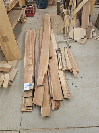 Large Lot of Cherry Wood - Long Cuts