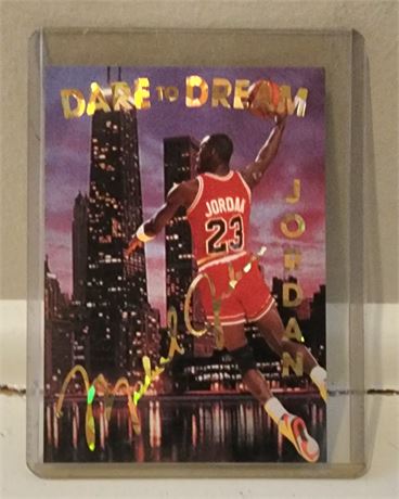 Michael Jordan "Dare To Dream" Promo Card