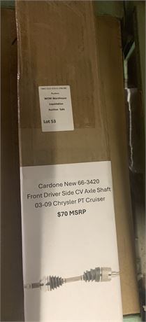 Cardone New 66-3420 Front Driver Side CV Axle Shaft 03-09 Chrysler PT Cruisers