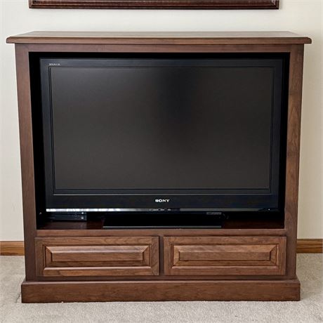 Wooden Entertainment/TV Cabinet - 45" x 20" x 42"T