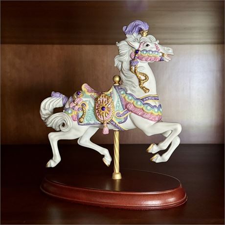 Lenox Carousel Horse Porcelain Figurine