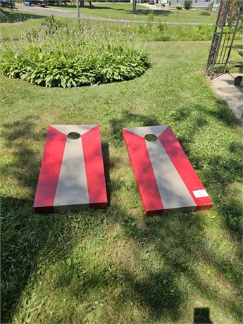 Wood Corn Hole Boards