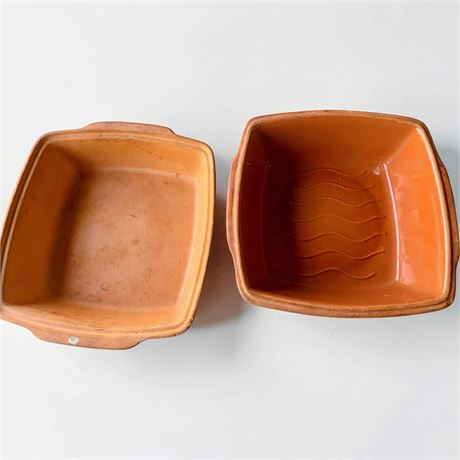 Nordic Ware Brique Ware 4-Quart Terracotta Clay Cooker