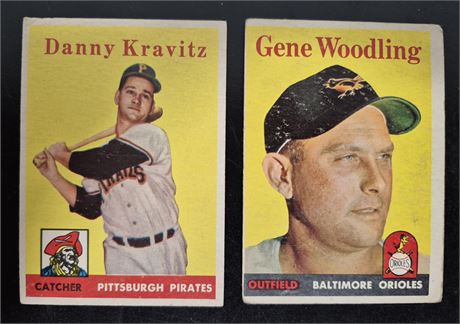 1958 Topps Baseball Cards