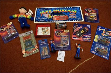 Jeff Gordon NASCAR Racing Collectible Lot