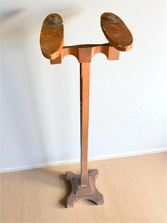 Antique Wood Shoe Stand/Dryer