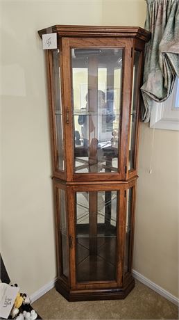 Lighted Curio Cabinet