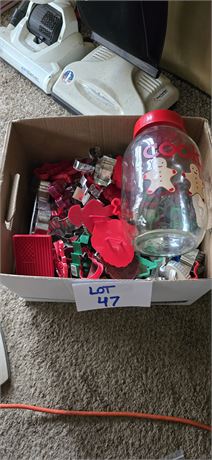 Cookie Cutters and Cookie Jar