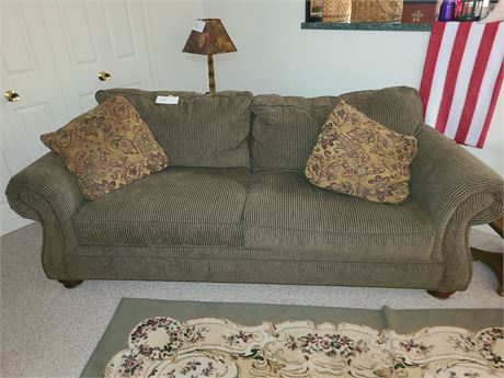 Broyhill Sage Green Couch