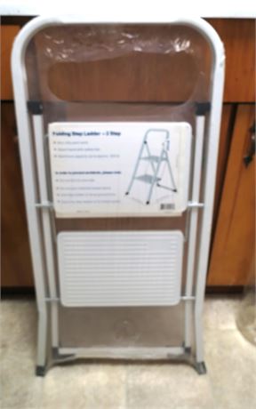 Folding 2 Step Ladder ( Unopened Package)