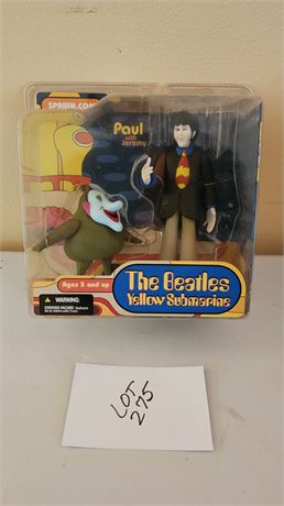 2004 The Beatles "Yellow Submarine"  Paul W/ Jeremy Fig In Box